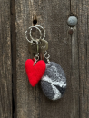 Фото 2 Брелок валяние "Сердце"